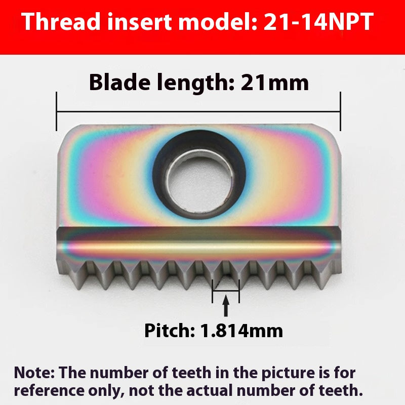 2061-SR00 machining center, thread milling shank, internal and external thread, comb shank, milling shank, lengthened single edge, double edge Shandong Denso Pricision Tools Co.,Ltd.